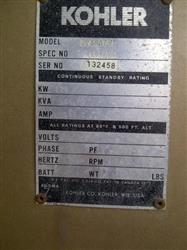 Image 125 kw KOHLER 125ROZ71 Diesel Powered Generator - 3 from Bid-on-Equipment.com