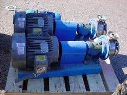 Image 2" X 1.25" GOULDS Stianless Steel Centrifugal Pump 7.5 Hp - 1 from Bid-on-Equipment.com