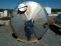 Image 3000 Gallon Stainless Steel Jacketed Mix Tank-N/A - 1 from Bid-on-Equipment.com