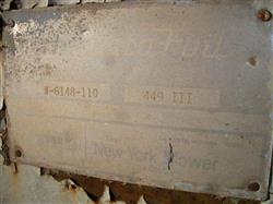 Image 150 HP NEW YORK BLOWER CO. W-6148-110 Acousta Foil Blower - 4 from Bid-on-Equipment.com