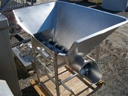 Image 24 cf RMF CT-600 304 S/S Screw Feed Hopper - 2 from Bid-on-Equipment.com