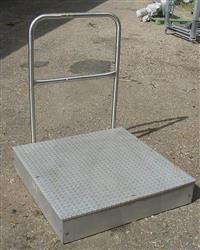 Image 40.5" x 40.5" Aluminum Work Platform w/ 8" Floor Height - 1 from Bid-on-Equipment.com