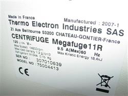 Image THERMO ELECTRON Centrifuge Megafuge 11R - 2 from Bid-on-Equipment.com