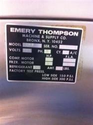 Image EMERY THOMPSON 40HF Vintage Batch Freezer - N/A - 3 from Bid-on-Equipment.com
