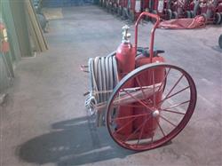 Image 150lb ANSUL REDLINE BC Purple K Dry Chemical Wheeled Fire Extinguisher - 1 from Bid-on-Equipment.com
