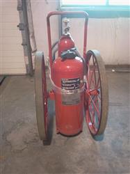 Image 150lb ANSUL REDLINE BC Purple K Dry Chemical Wheeled Fire Extinguisher - 2 from Bid-on-Equipment.com