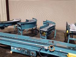 Image 16" Powered Case Incline Conveyor w/ (4) 90^ Curves, Cleated Belt - 3 from Bid-on-Equipment.com
