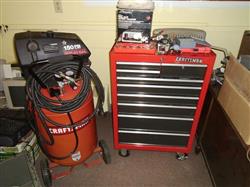 Image 30 Gallon CRAFTSMAN Compressor and Tool Chest, 6 HP - 1 from Bid-on-Equipment.com