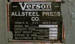 Image 65 Ton VERSON Press Brake - 1 from Bid-on-Equipment.com