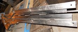 Image ANGELUS 40P-MSLF Strait Line Feed Table - Stainless Steel - 2 from Bid-on-Equipment.com