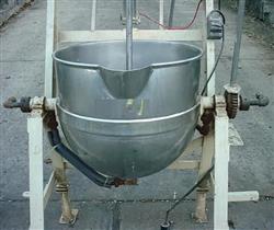 Image 40 Gallon LEE Paddle Agitated Tilting Kettle  - 5 from Bid-on-Equipment.com