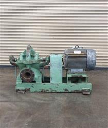 Image 40 HP KROGH CARVER Centrifugal Pump, 6" x 6" in / out - 1 from Bid-on-Equipment.com