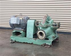 Image 40 HP KROGH CARVER Centrifugal Pump, 6" x 6" in / out - 3 from Bid-on-Equipment.com
