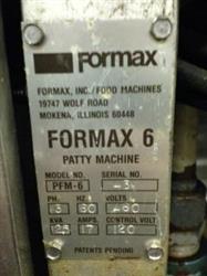 Image FORMAX F6 Forming Machine - 3 from Bid-on-Equipment.com