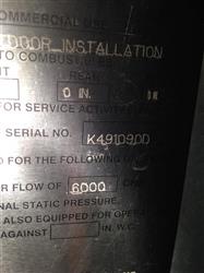 Image 600,000 BTU CAMBRIDGE 6000 AM Natural Gas Heater - 18 from Bid-on-Equipment.com