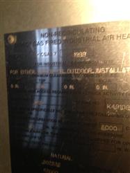 Image 600,000 BTU CAMBRIDGE 6000 AM Natural Gas Heater - 8 from Bid-on-Equipment.com