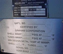 Image 11.05 SF GRAHAM CORP Carbon Steel Heliflow Heat Exchanger - 3 from Bid-on-Equipment.com