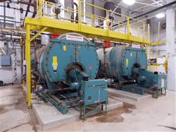 Image 2-300 HP CLEAVER BROOKS CEW-700 Steam Boilers - 1 from Bid-on-Equipment.com