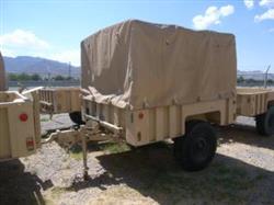 Image SILVER EAGLE M1102 Two Wheeled Cargo Trailer w/ Canopy - 2 from Bid-on-Equipment.com