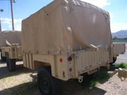 Image SILVER EAGLE M1102 Two Wheeled Cargo Trailer w/ Canopy - 3 from Bid-on-Equipment.com