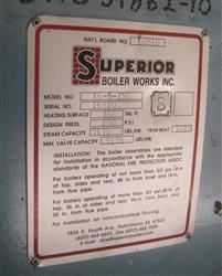 Image 200 HP SUPERIOR Boiler - 4 from Bid-on-Equipment.com