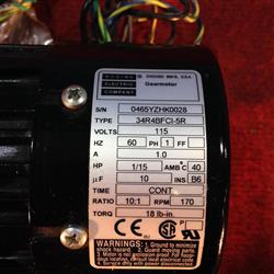 Image BODINE Electric Gear Motor - 2 from Bid-on-Equipment.com