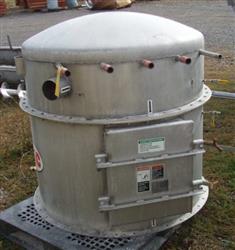 Image 409 Sq. Ft. MAC 19AVRC21 Bin Vent Filter - Stainless Steel, Parts - 1 from Bid-on-Equipment.com