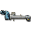 Image 8in Diameter X 72in Long DYNAMIC AIR Accu-Flo Screw Feeder Conveyor - Stainless Steel - 2 from Bid-on-Equipment.com