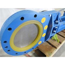 Image 10in OD NEWCON Knife Gate Slurry Valve - Unused - 2 from Bid-on-Equipment.com