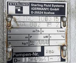 Image 40 HP STERLING FLUID SYSTEMS Sihi Centrifugal Pump - 8 from Bid-on-Equipment.com