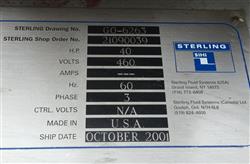 Image 40 HP STERLING FLUID SYSTEMS Sihi Centrifugal Pump - 9 from Bid-on-Equipment.com