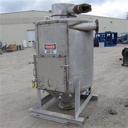 Image 44in Dia. Cyclone / Packaging Bin - Stainless Steel - 2 from Bid-on-Equipment.com