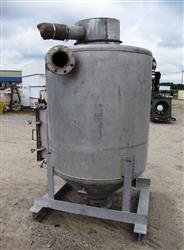 Image 44in Dia. Cyclone / Packaging Bin - Stainless Steel - 4 from Bid-on-Equipment.com