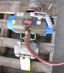 Image 2.5in MARWIN MV 89 Ball Valve - Stainless Steel  - 1 from Bid-on-Equipment.com
