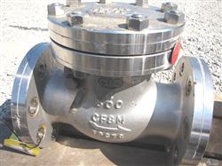 Image 6in OIC-NEWMANS Cast Check Valve - Stainless Steel  - 2 from Bid-on-Equipment.com