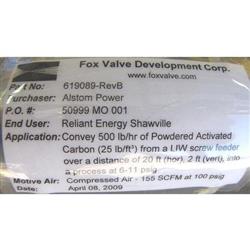 Image 2.5in FOX Venturi Eductor for Pneumatic Conveying - Stainless Steel  - 2 from Bid-on-Equipment.com