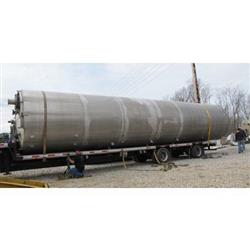 Image 2000 Cu. Ft. SEMCO Aluminum Plastic Pellet Gravity Blender - 9.5ft OD X 46ft Tall  - 2 from Bid-on-Equipment.com