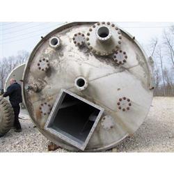Image 2000 Cu. Ft. SEMCO Aluminum Plastic Pellet Gravity Blender - 9.5ft OD X 46ft Tall  - 4 from Bid-on-Equipment.com