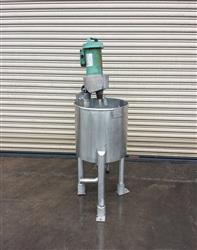 Image 20 Gallon Stainless Steel Slurry Mixing Tank With Coned Bottom - 2 from Bid-on-Equipment.com
