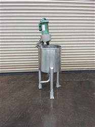 Image 20 Gallon Stainless Steel Slurry Mixing Tank With Coned Bottom - 5 from Bid-on-Equipment.com