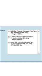 Image 1800 and 5500 Gallon Water Tanks (Lot of 2) - 2 from Bid-on-Equipment.com
