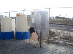 Image Approx. 450 Gallon 304 Stainless Steel Vertical Storage Tank - 1 from Bid-on-Equipment.com