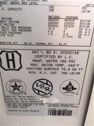 Image LOCHINVAR Copper-Fin II Water Heater and Knight Boiler - 4 from Bid-on-Equipment.com