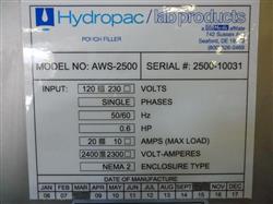 Image HYDROPAC AWS-2500 Water Pouch Packaging System  - 3 from Bid-on-Equipment.com
