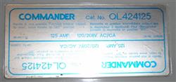 Image 125 Amp COMMANDER Breaker Panel - 3 from Bid-on-Equipment.com