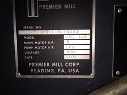 Image PREMIER Supermill Horizontal Media Mill - 6 from Bid-on-Equipment.com