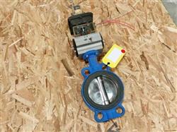 Image 6in Butterfly Valve - Stainless Steel  - 1 from Bid-on-Equipment.com