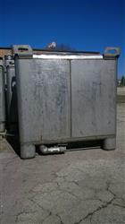 Image 350 Gallon IBC Stainless Steel Totes  - 1 from Bid-on-Equipment.com