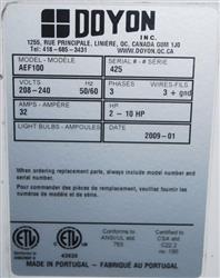 Image 225 Qt DOYON Spiral Mixer - 8 from Bid-on-Equipment.com