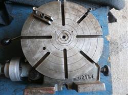 Image 12" TROYKE U-12 Rotary Table - 1 from Bid-on-Equipment.com